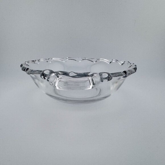 Fostoria Century Pattern Handled Nappy Flared 1960s Vintage Candy Dish - Picture 3 of 8